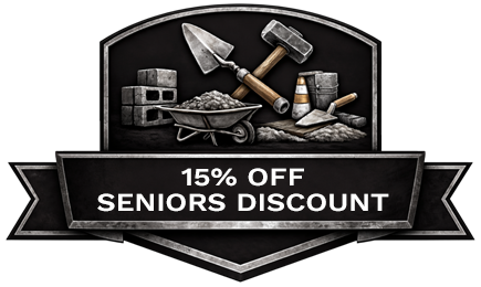 15% Seniors Discount Badge